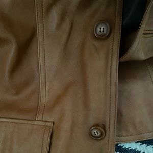 Additional Pictures- Tan Leather Jacket Mens